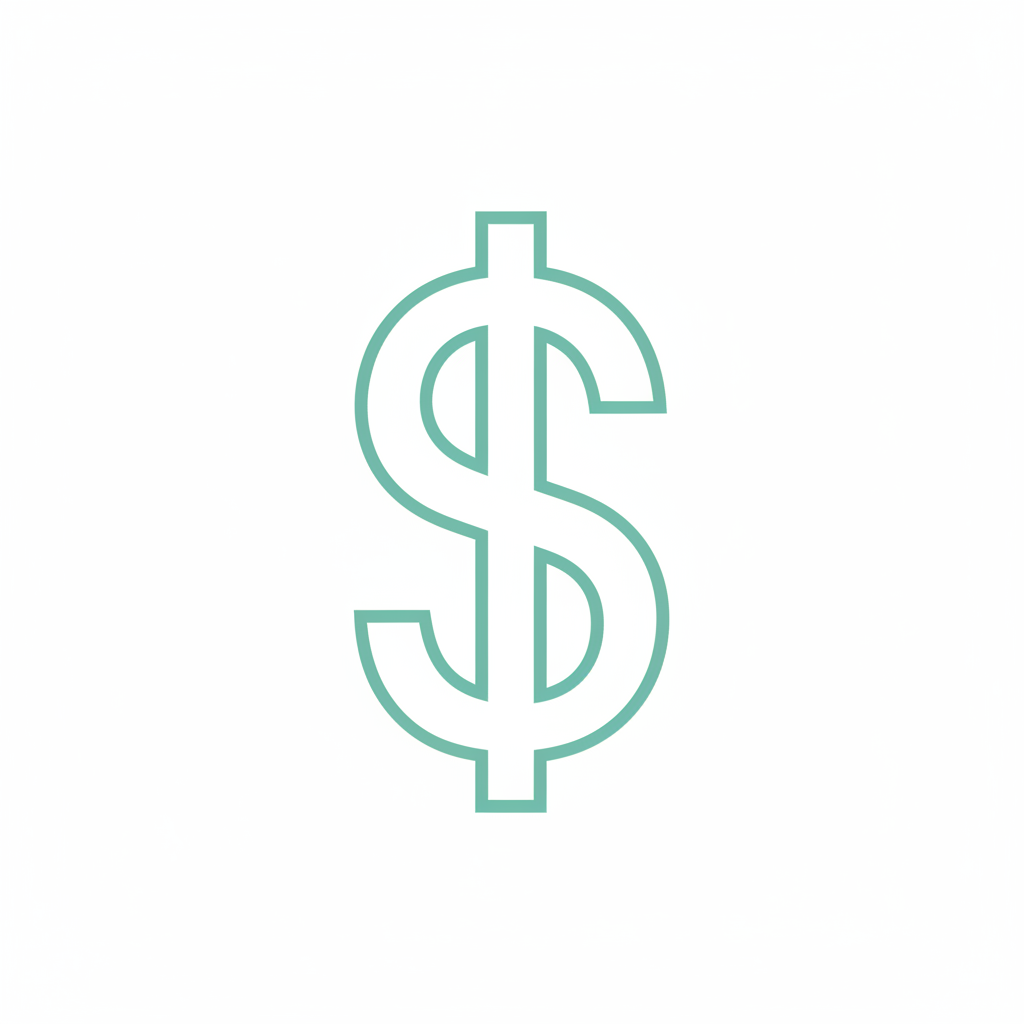 Dollar sign icon
